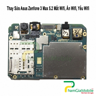 Thay Thế Sửa chữa Asus Zenfone 3 Max 5.2 ZC520TL Mất Wifi, Ẩn Wifi, Yếu Wifi
